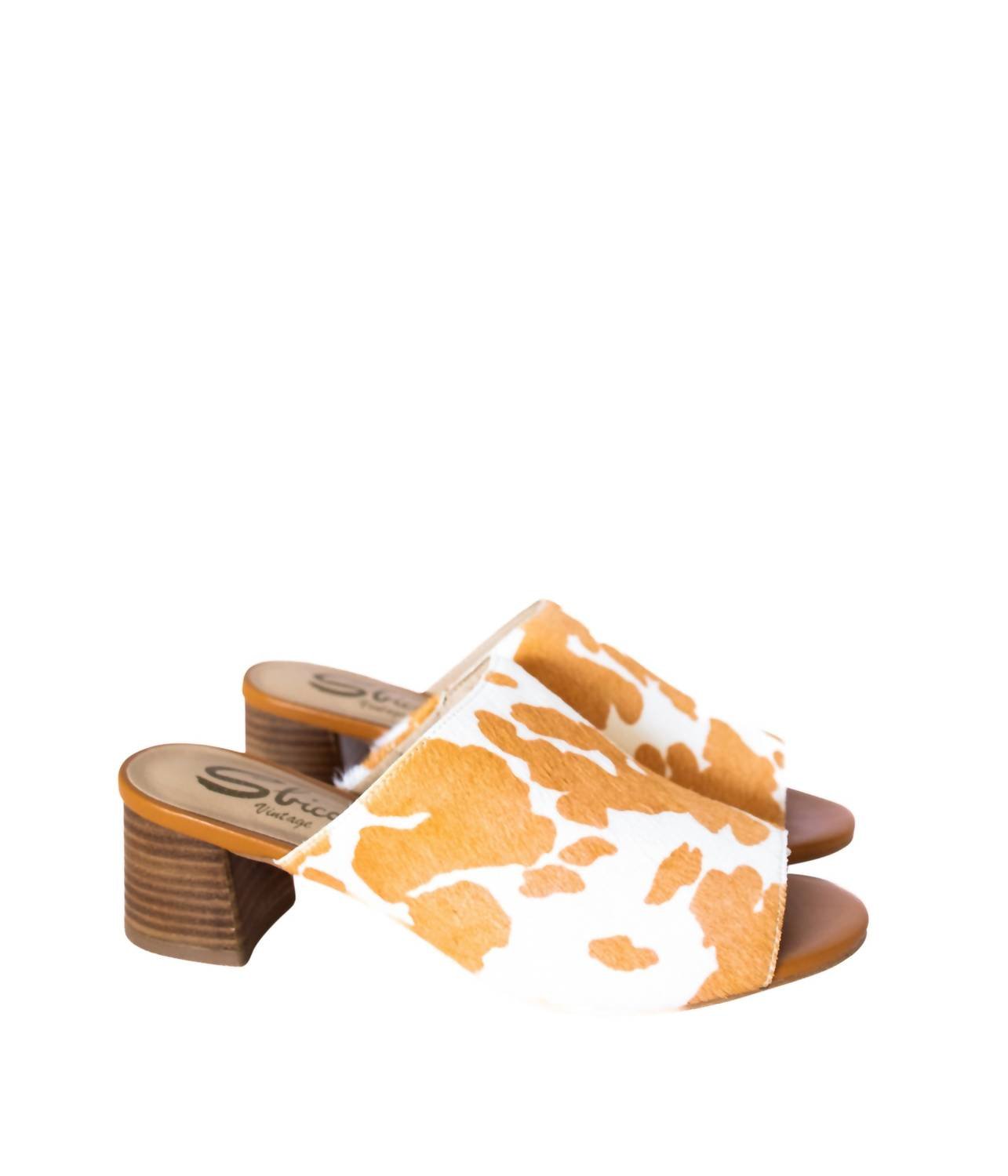 Sbicca - Women's Richwood Peeptoe Cowhide Slide - Image 2