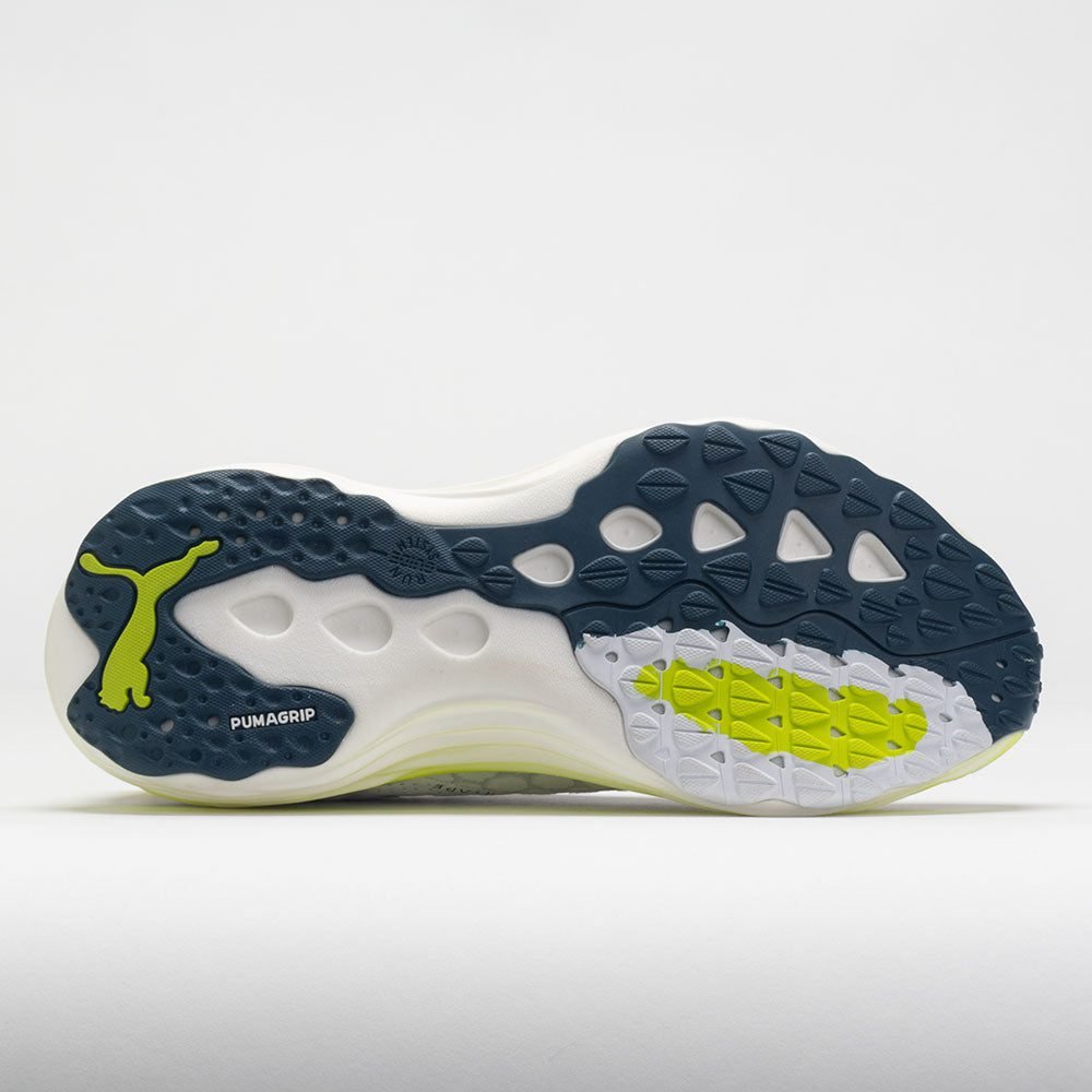 Puma ForeverRun NITRO Mens Puma White/Ocean Tropic/Lime Pow - Image 4