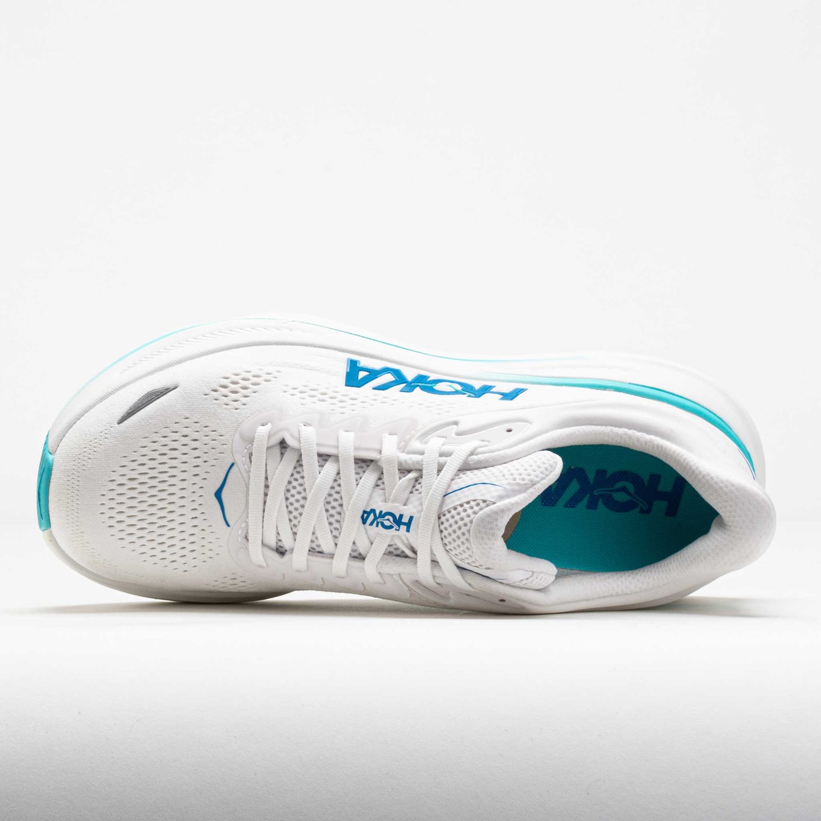 HOKA Bondi 9 Mens White/HOKA Blue - Image 3