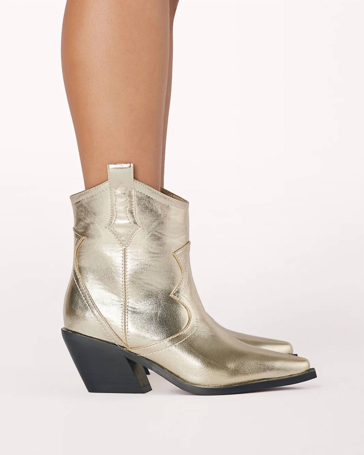 Billini - Ulira Metallic Booties - Image 5