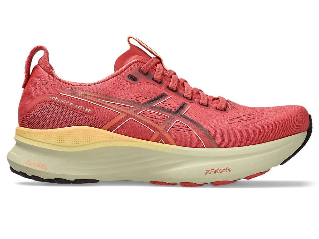 Women's GEL-Kayano 32 (700 - Dark Pink Clay/Dark Currant)