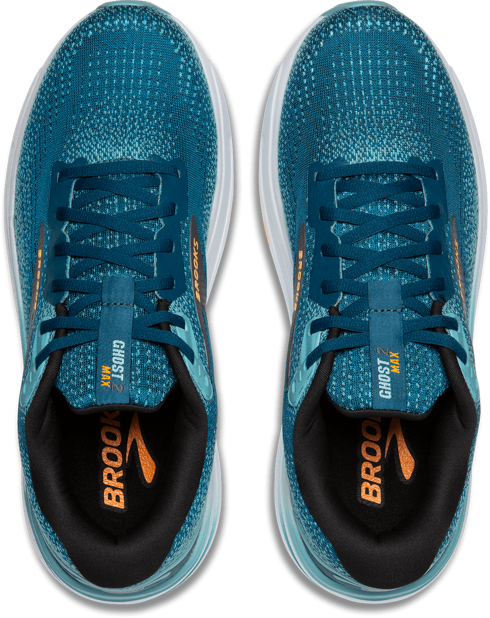 Men's Ghost Max 2 (431 - Moroccan Blue/Aqua/Orange Pop) - Image 4