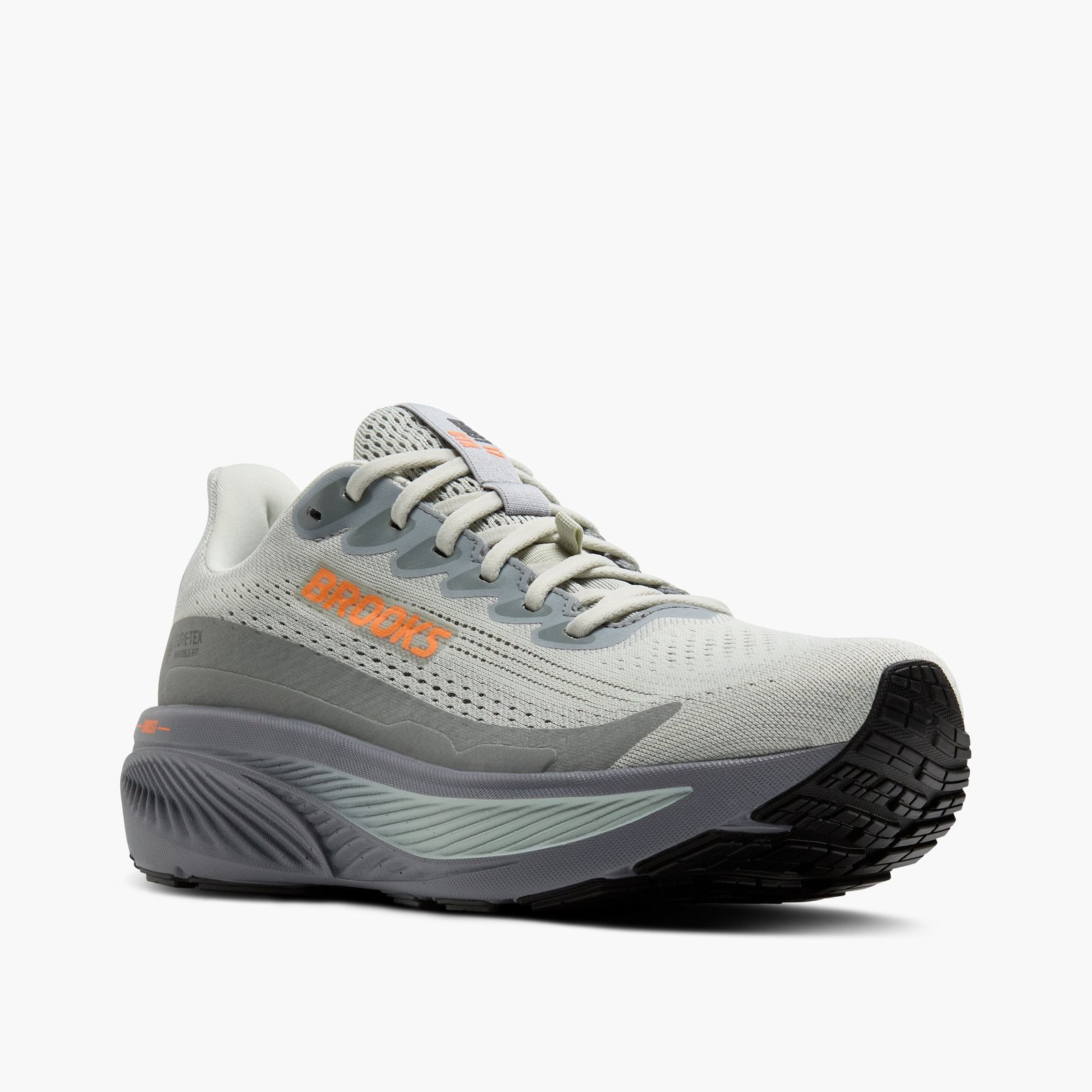 Men's Ghost 17 GTX (022 - Smoke/Primer Grey/Orange) - Image 2