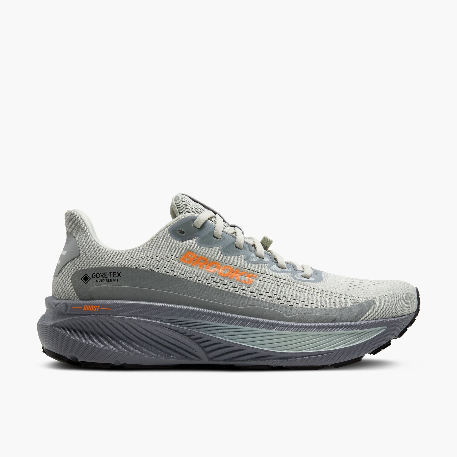 Men's Ghost 17 GTX (022 - Smoke/Primer Grey/Orange)
