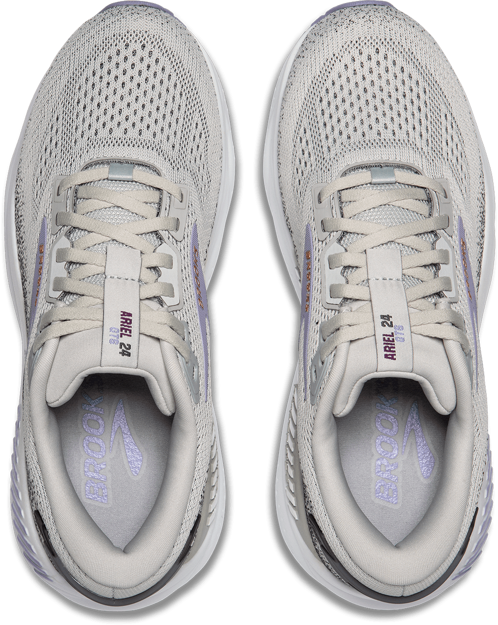 Women's Ariel GTS 24 WIDE (080 - Mercury/Ebony/Sweet Lavender) - Image 3