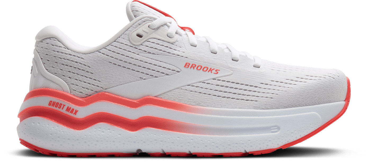 Women's Ghost Max 2 (174 - White/Hot Coral)