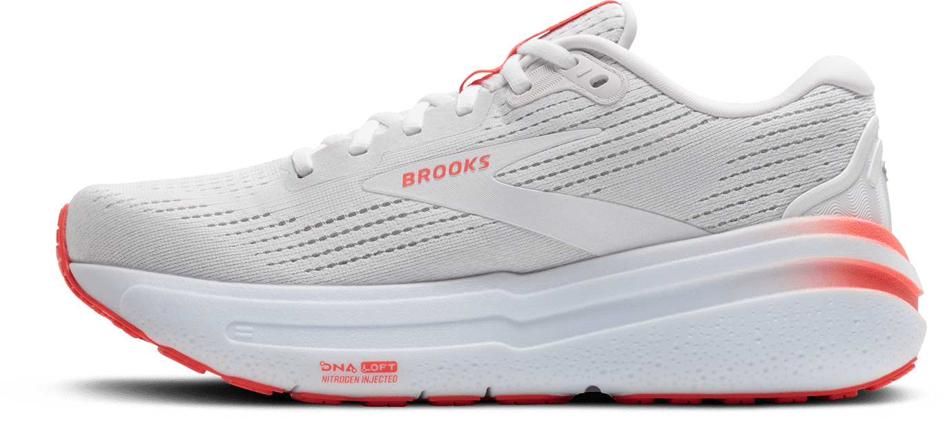 Women's Ghost Max 2 (174 - White/Hot Coral) - Image 2