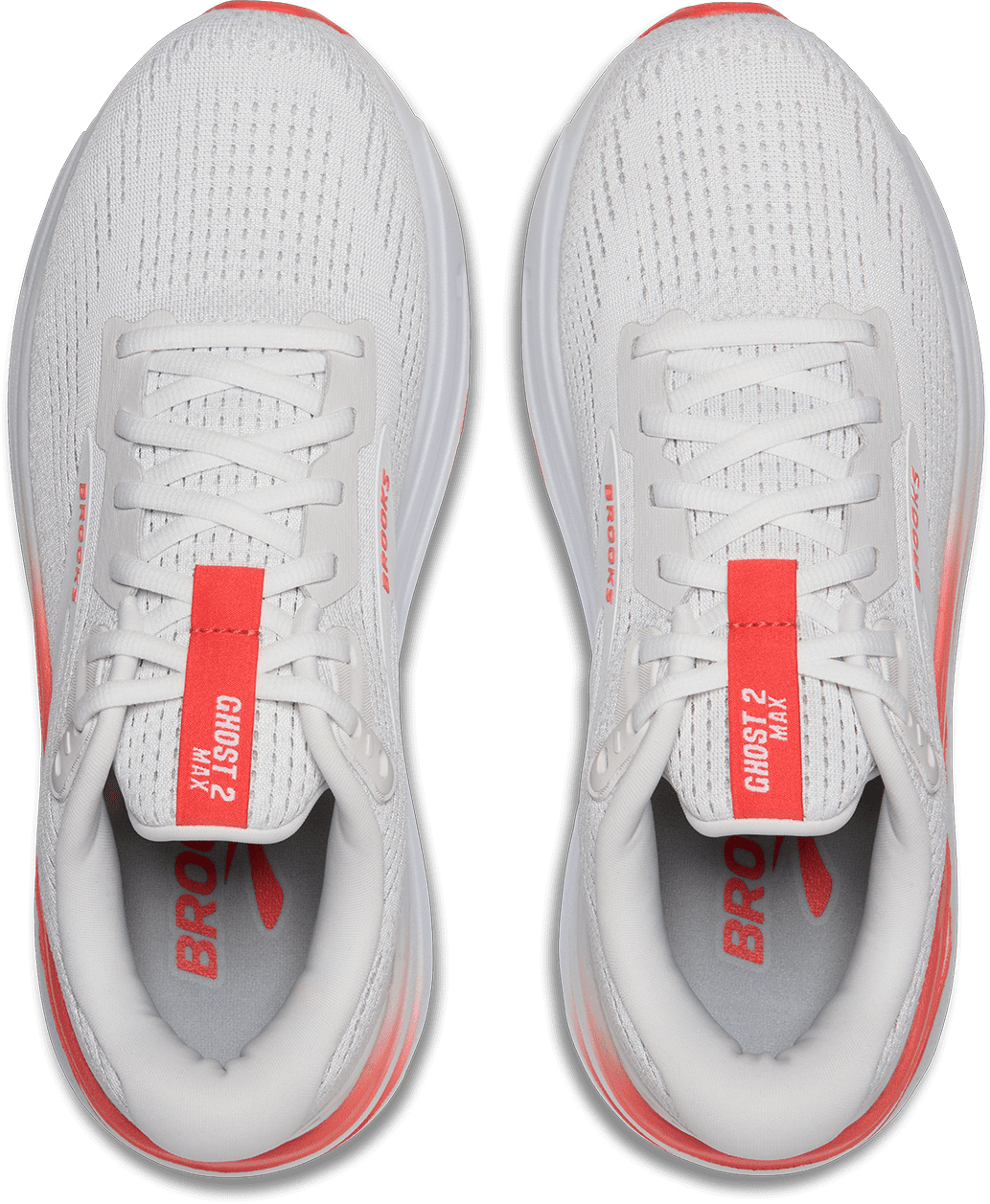 Women's Ghost Max 2 (174 - White/Hot Coral) - Image 4