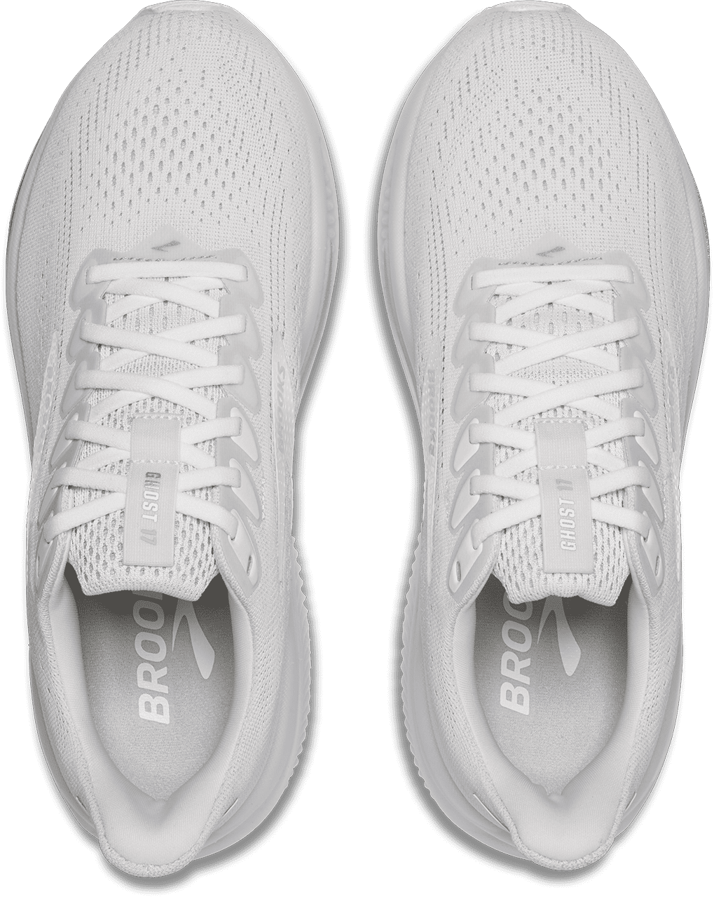 Women's Ghost 17 (151 - White/White/Grey) - Image 4