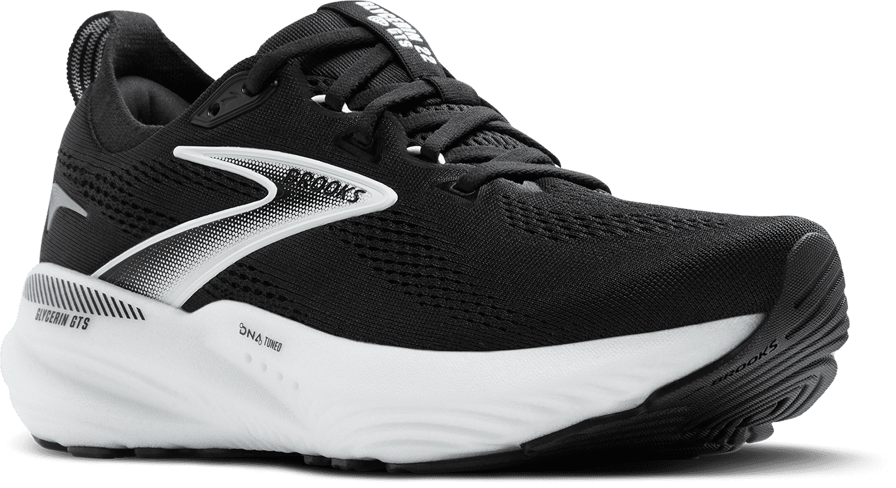 Women's Glycerin GTS 22 WIDE (090 - Black/Grey/White) - Image 3