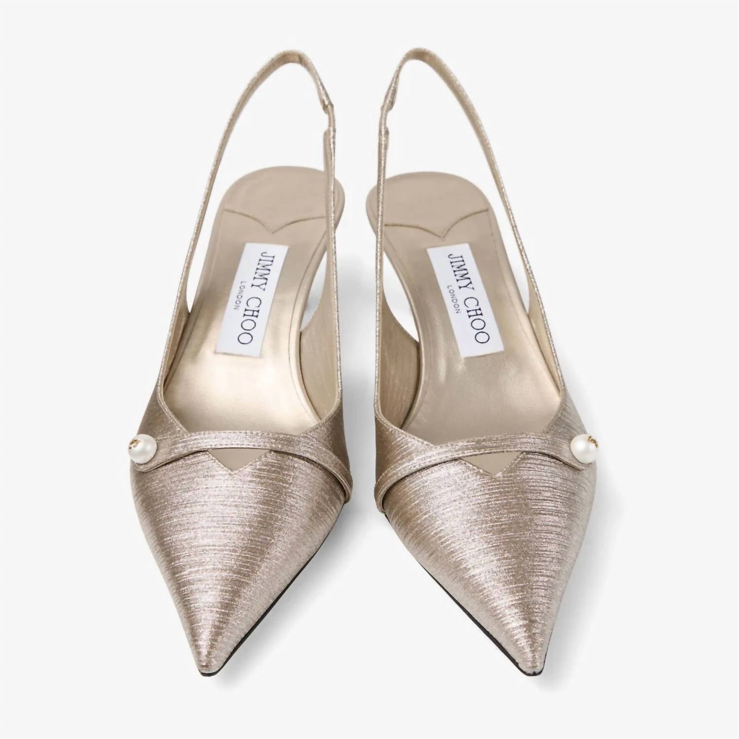 Jimmy Choo - Women's Wonderful Glitter Slingback Heels - Image 4