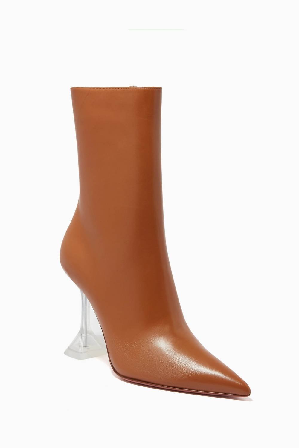 Amina Muaddi - Women's Giorgia Croc Leather Mid-calf Boots - Image 2