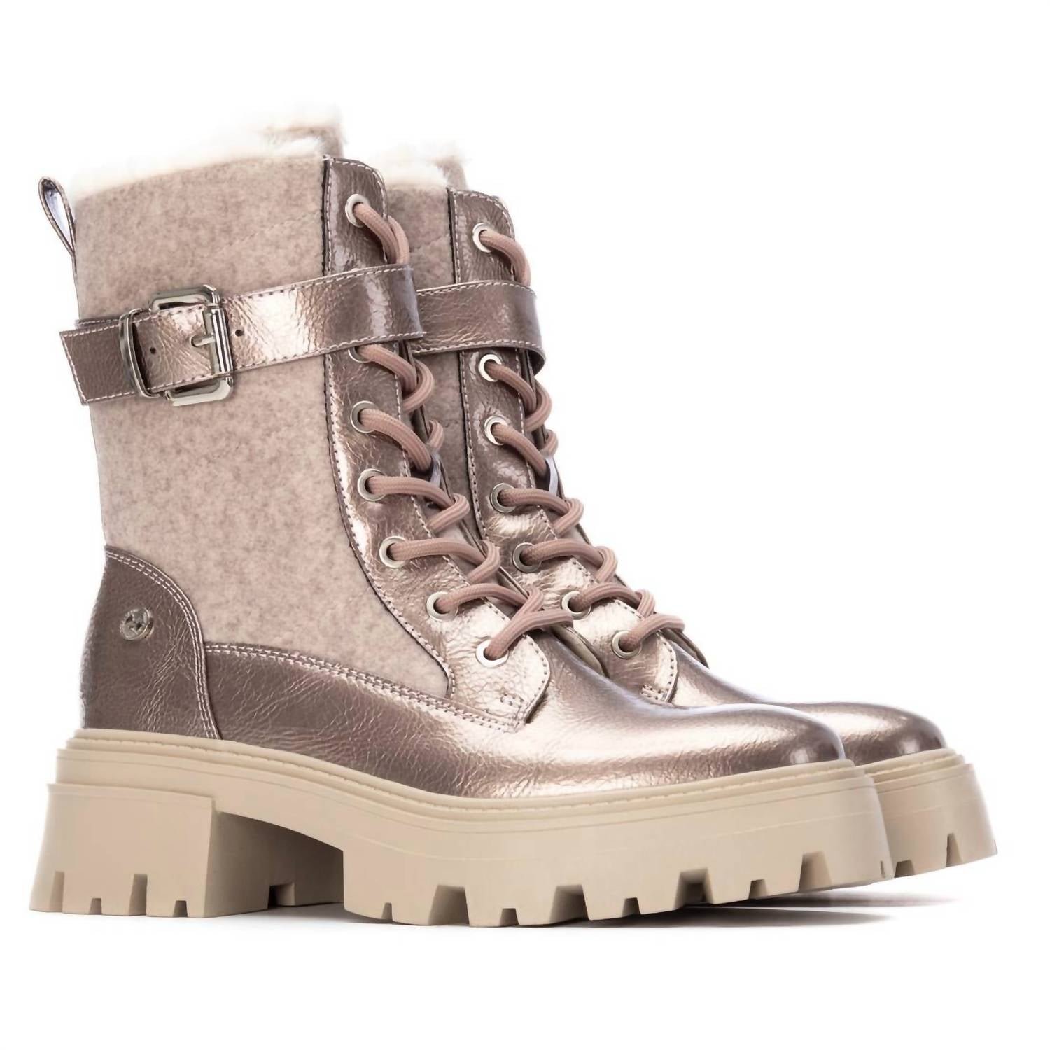 Xti - Women's 144669 Block Heel Booties - Image 4