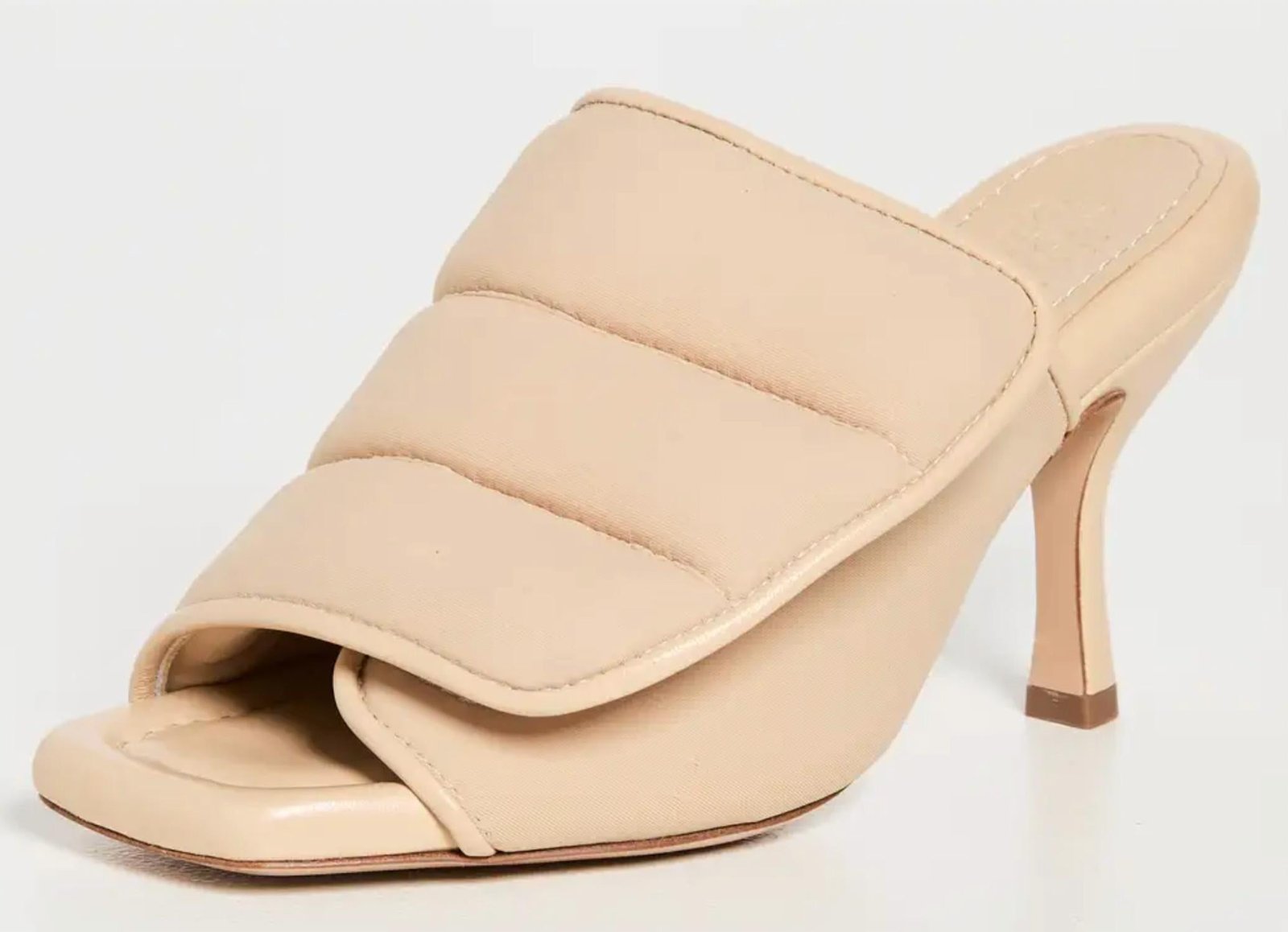 Gia Borghini - Quilted Padded Mule Pumps - Image 3