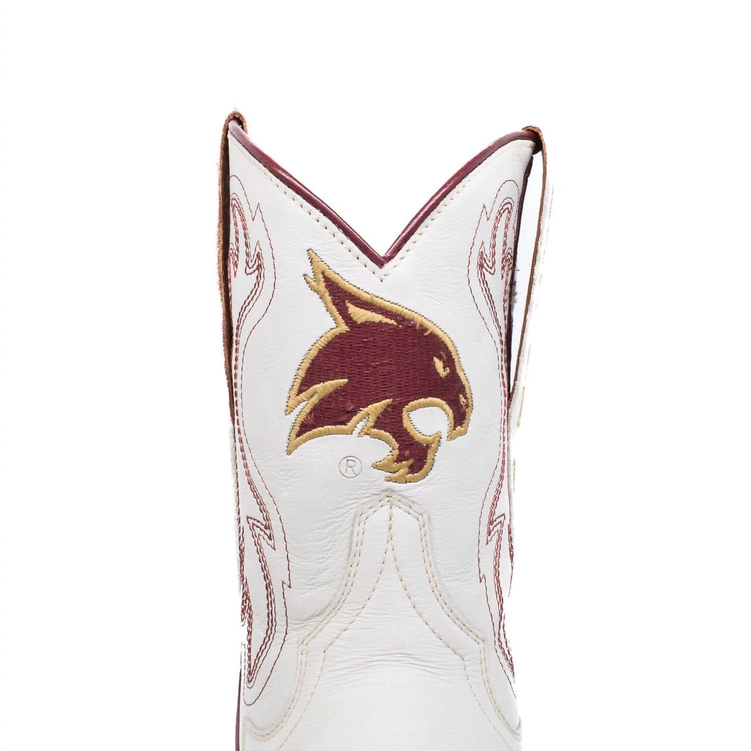 Gameday Boots - Women's Shorty Western Texas State University Boots - Image 2