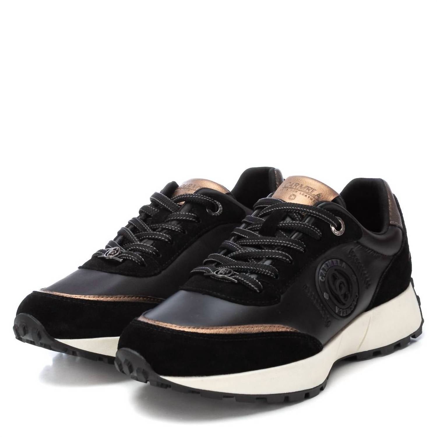 Xti - Women's Leather Casual Sneakers - Image 4