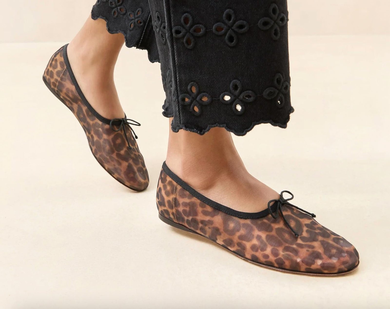 Loeffler Randall - Women's Landon Mesh Ballet Flat - Image 5