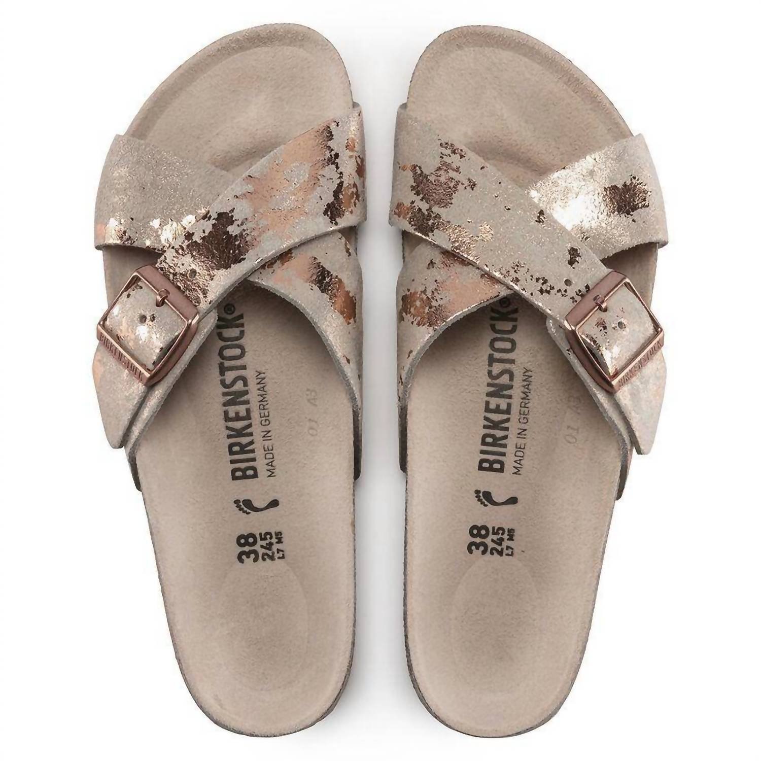 Birkenstock - Women's Siena Big Buckle Suede - Image 4