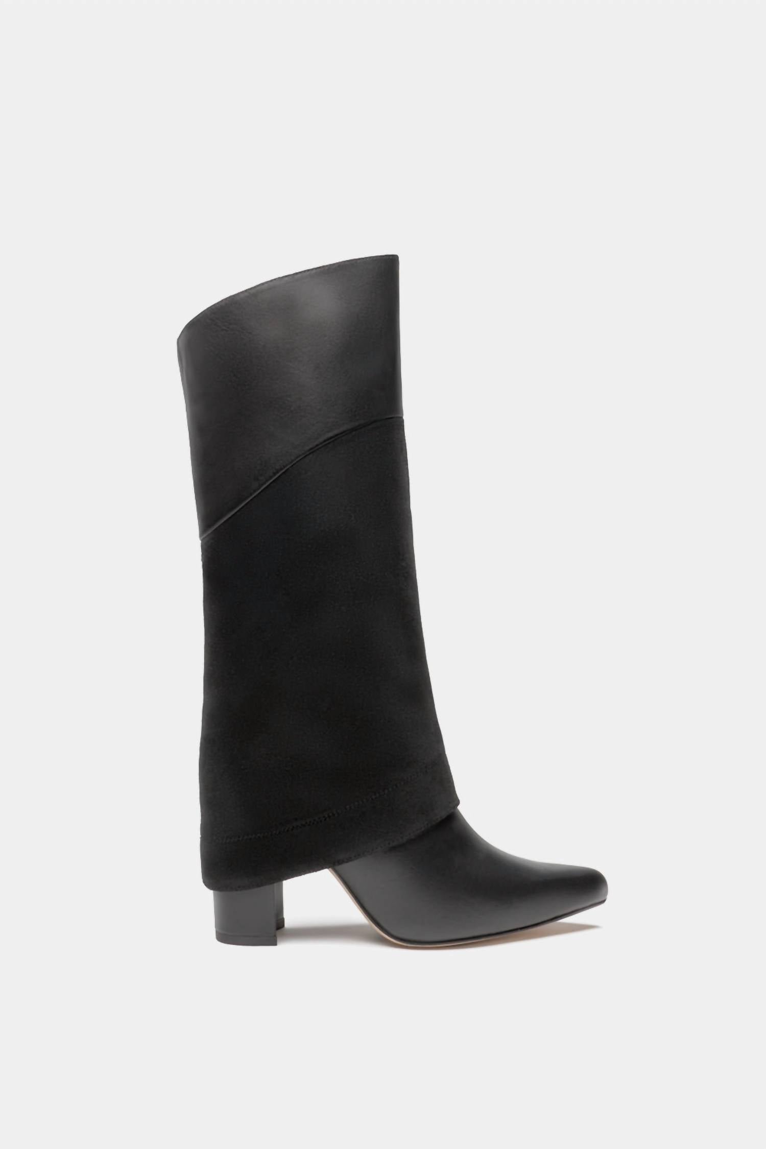 Dante Shoes - Women's Leather Tall Overlay Boots