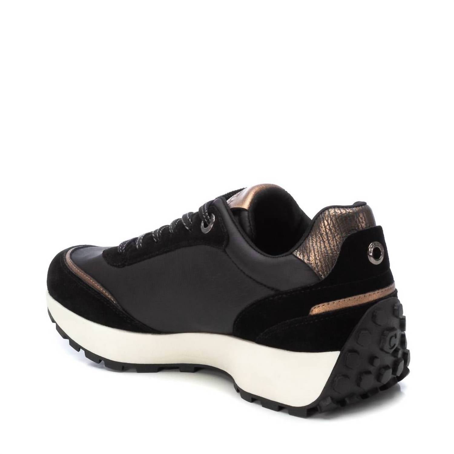 Xti - Women's Leather Casual Sneakers - Image 3