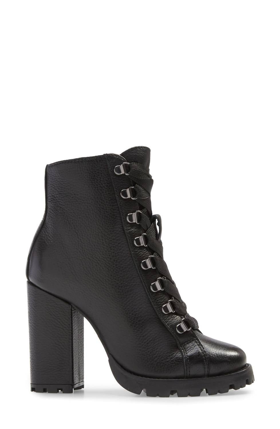Schutz - Women's Zhara Combat Lug Sole Lace Up Bootie - Image 4