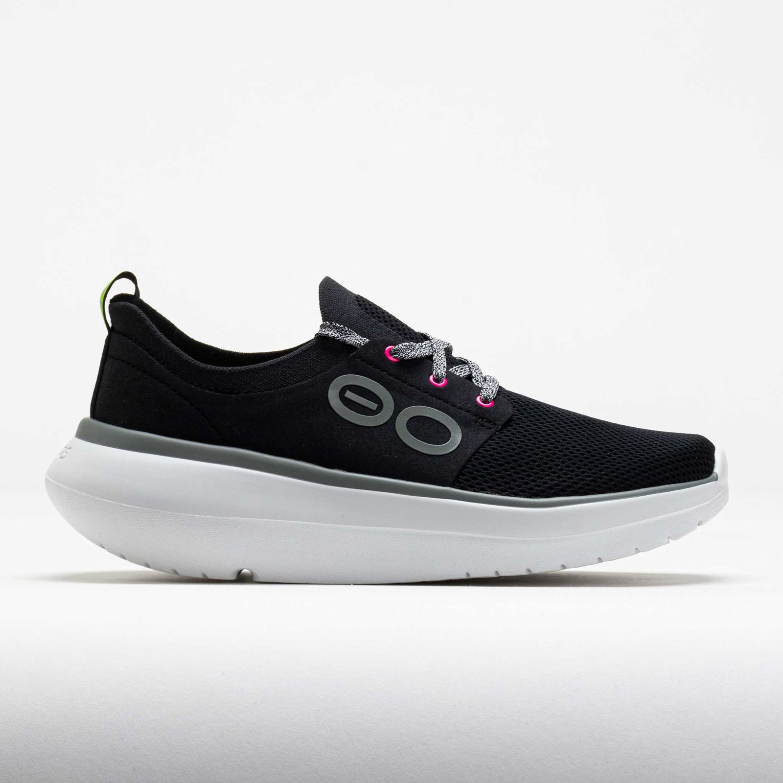 OOFOS OOmy Stride Womens White/Black