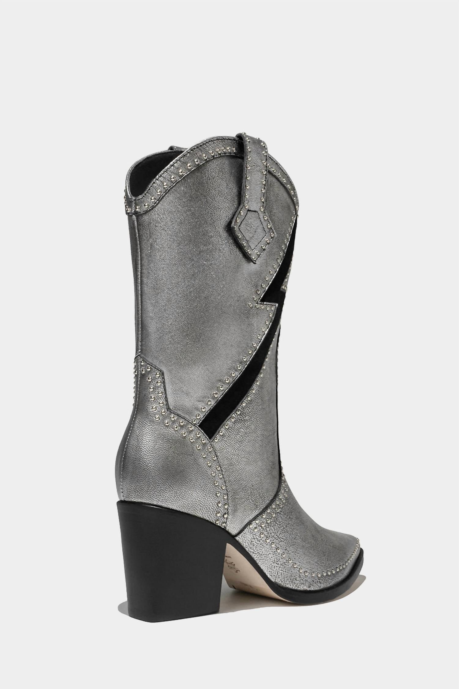 Dante Shoes - Women's Freddie Leather Boots - Image 3