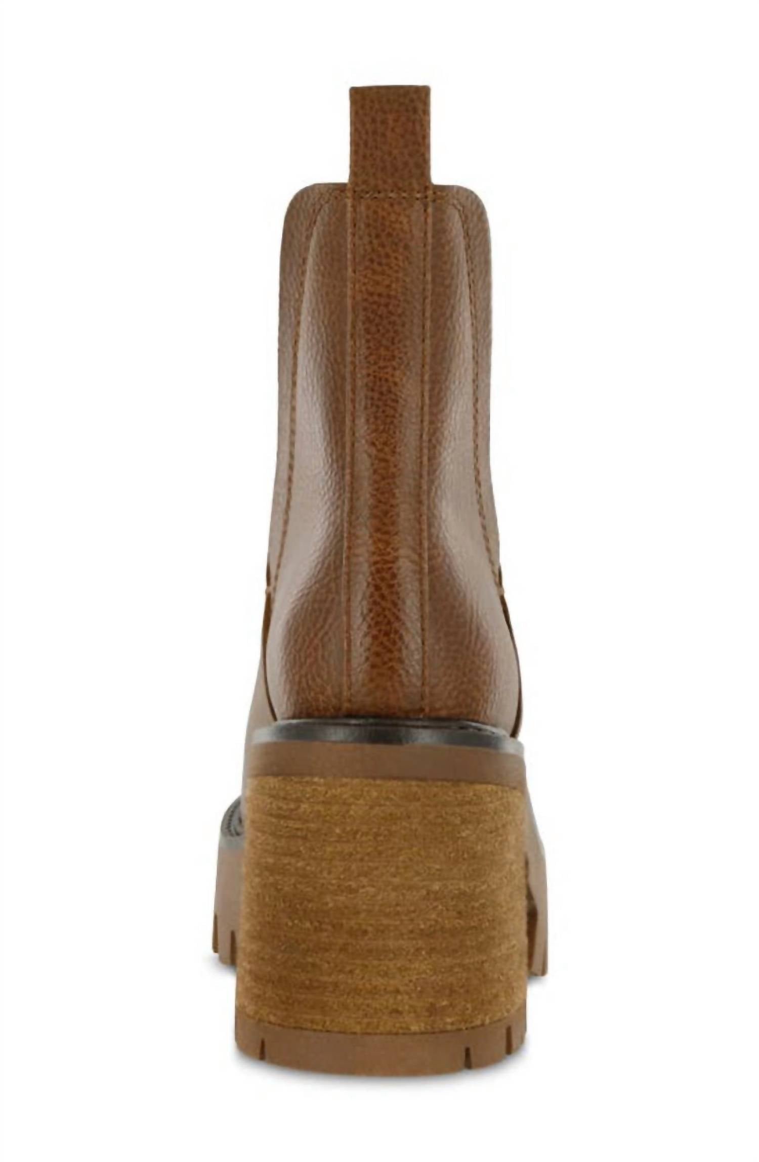 Mia - Women's Chelsea Platform Lug Boots - Image 3