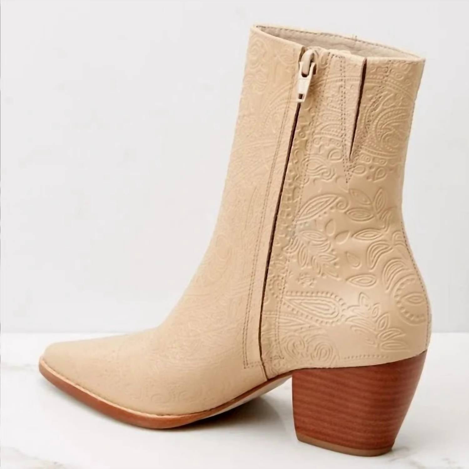 Matisse - Women's Caty Paisley Heeled Boots - Image 3