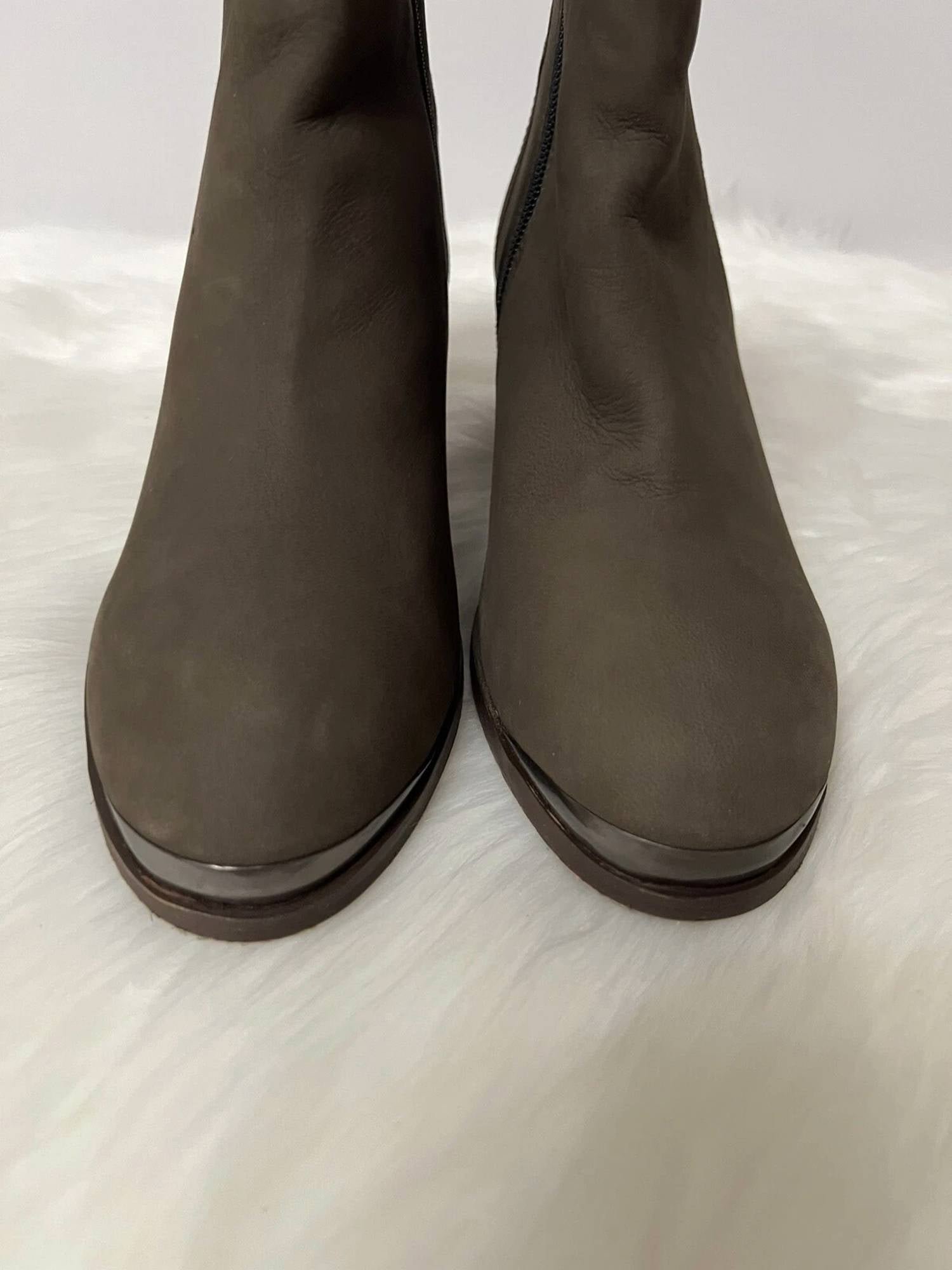 Diba True - Women's Sequoia Suede Leather Western Block Stacked Heel Boots - Image 2