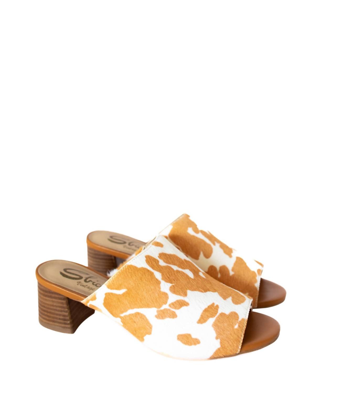 Sbicca - Women's Richwood Peeptoe Cowhide Slide - Image 3