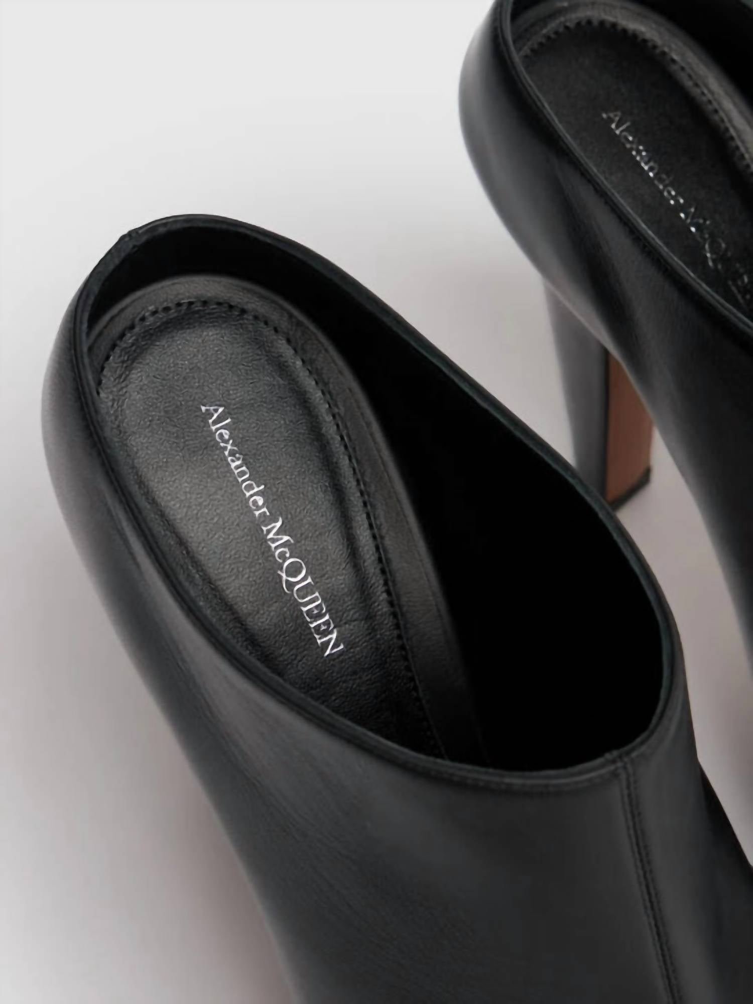 Alexander Mcqueen - Leather Mules - Image 4