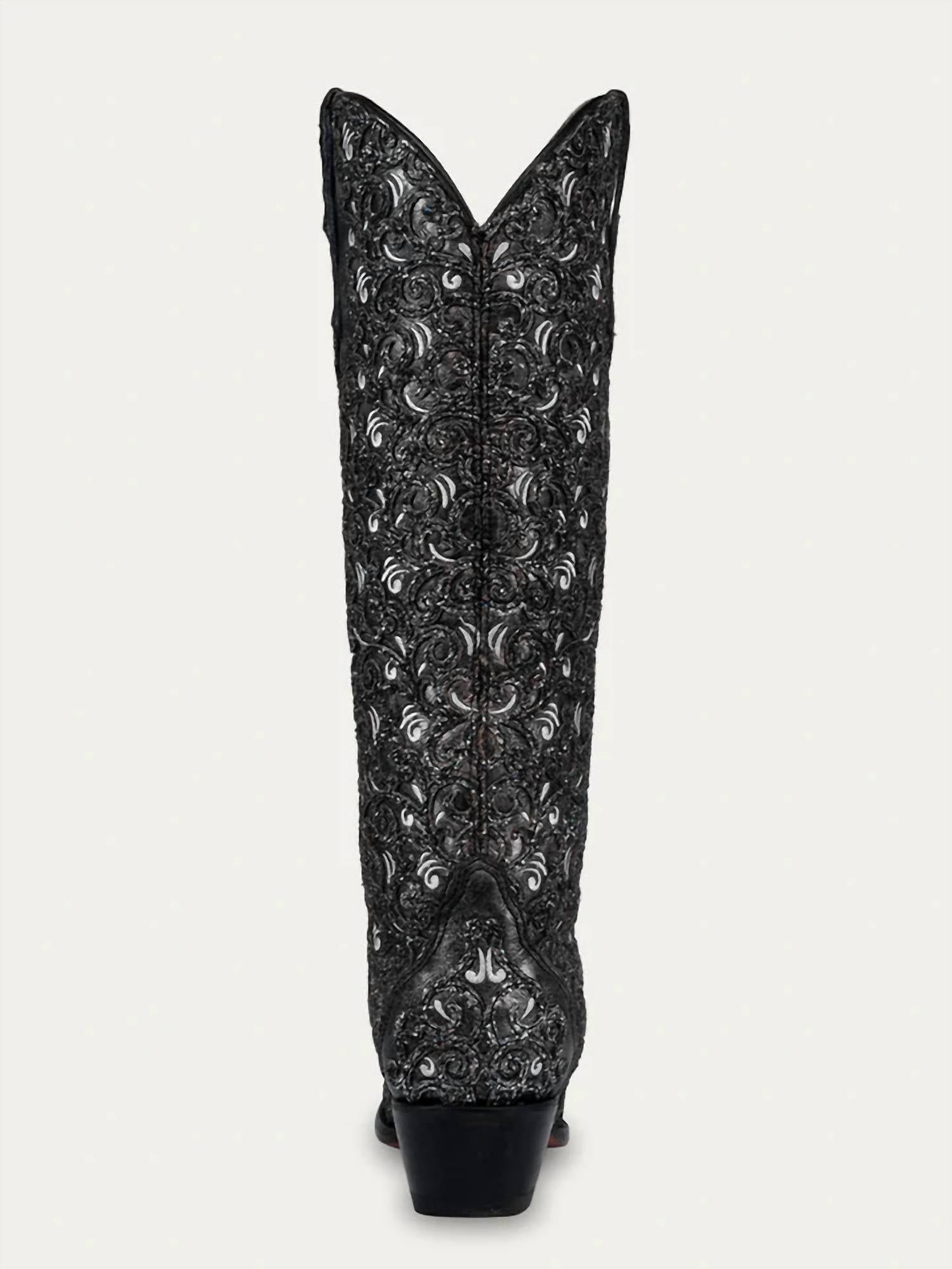 Corral - Women's Glitter Overlay Boots - Image 2