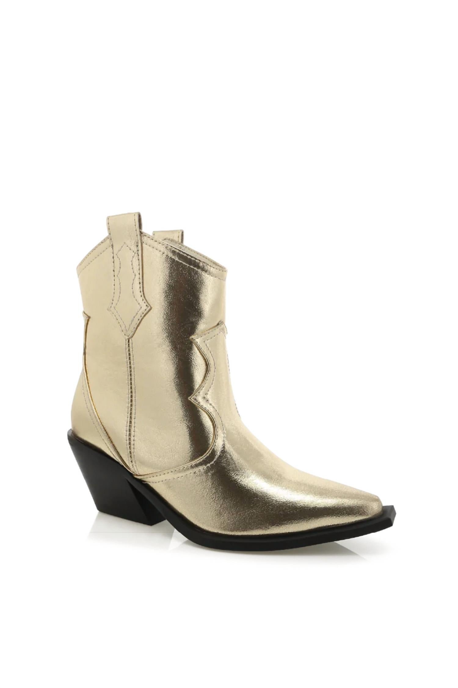 Billini - Ulira Metallic Booties - Image 2