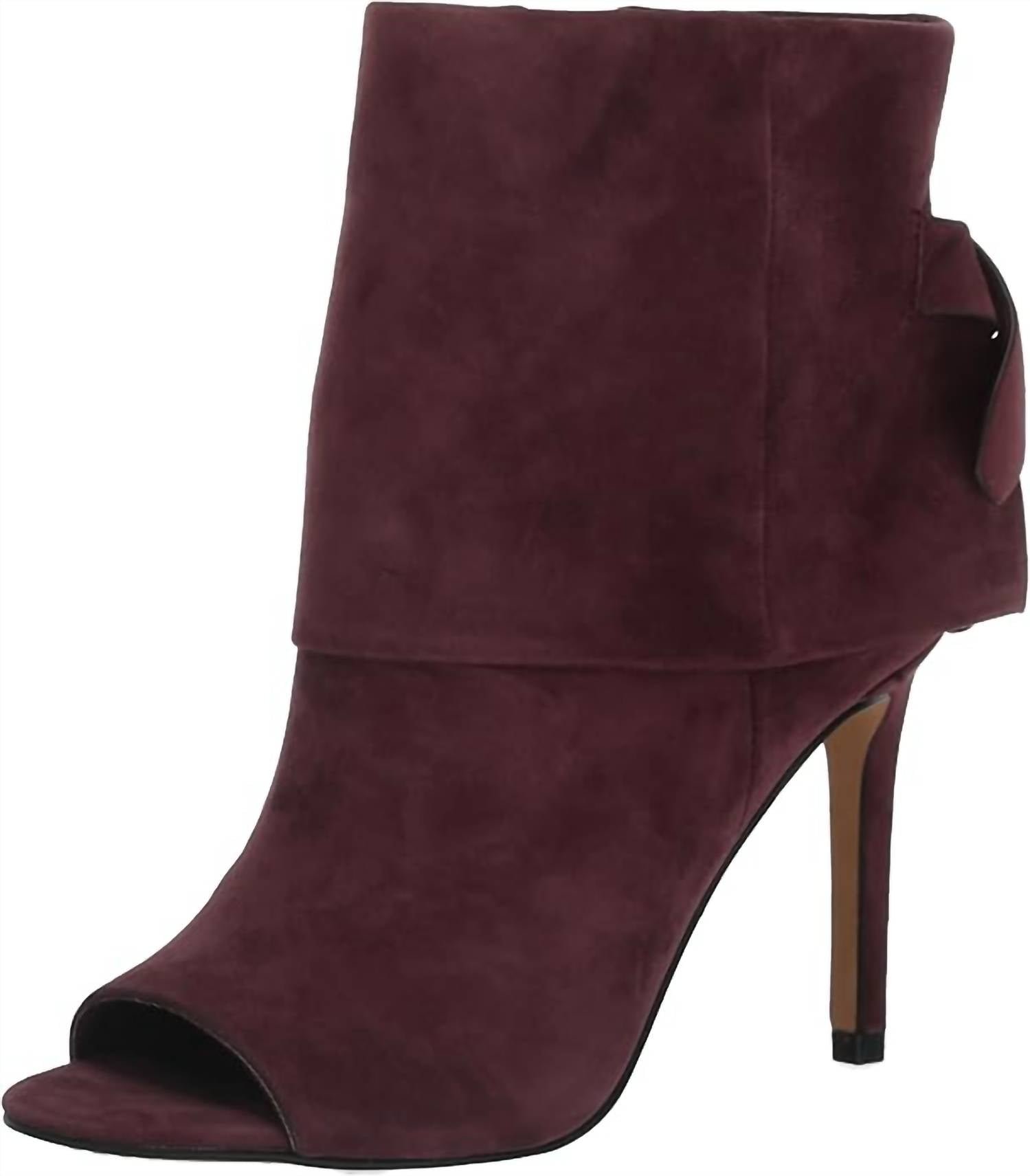 Vince Camuto - Women's Amesha Suede Open Toe Bootie - Image 2