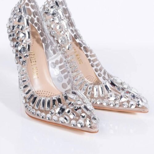 Azalea Wang - Women's Bonnie Glass Stiletto Heels