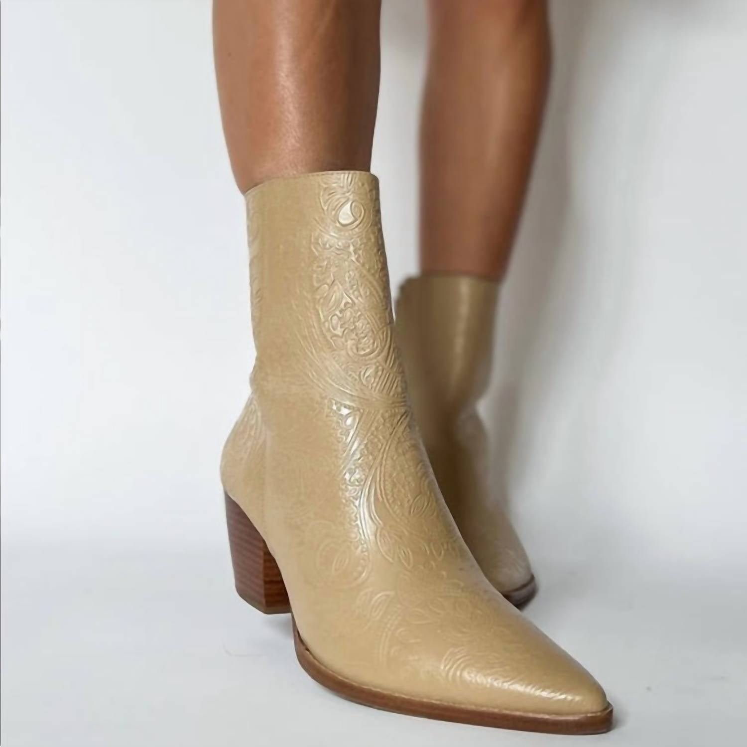 Matisse - Women's Caty Paisley Heeled Boots - Image 2