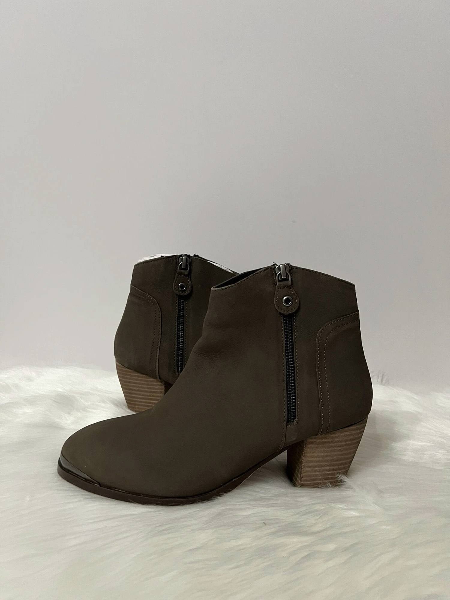 Diba True - Women's Sequoia Suede Leather Western Block Stacked Heel Boots - Image 3