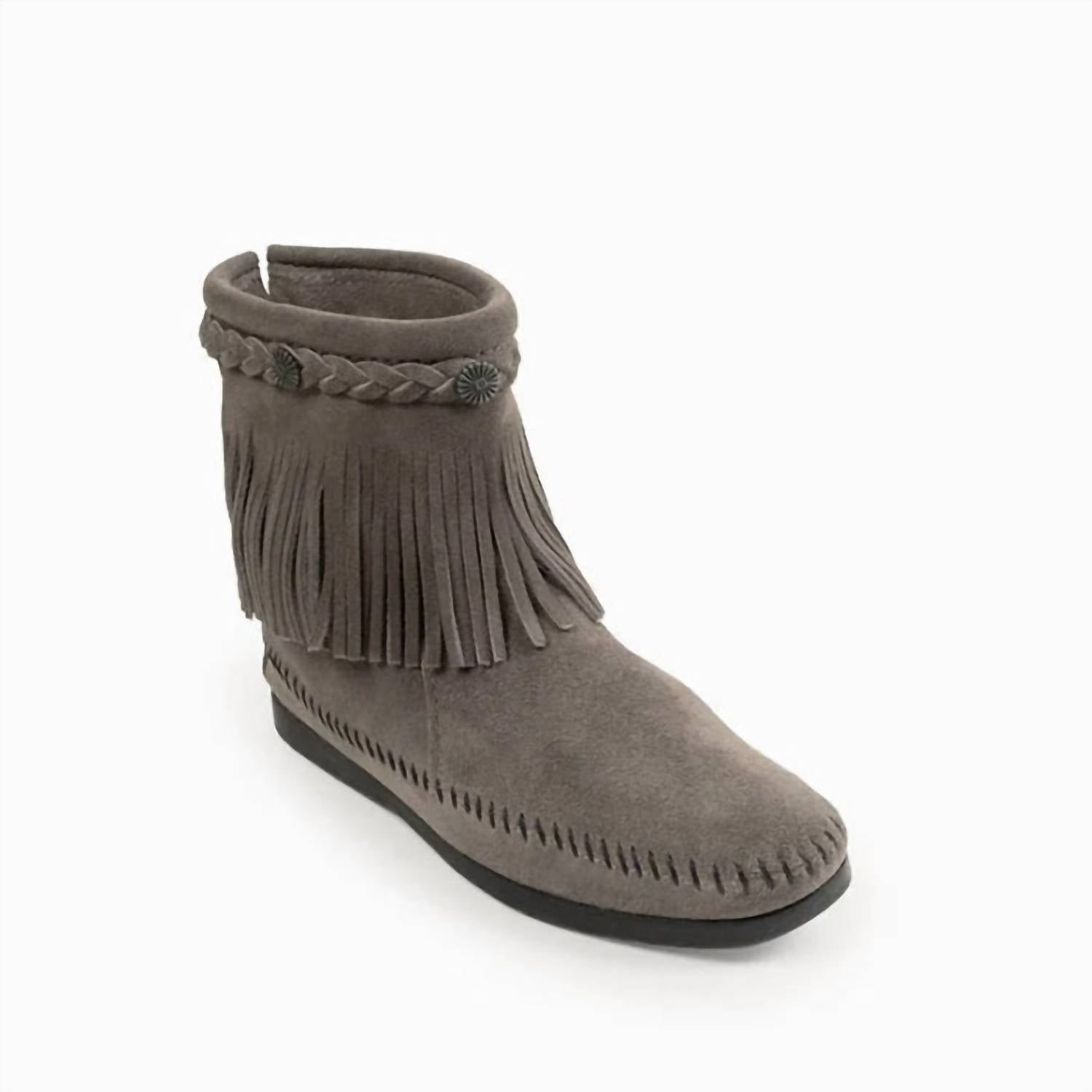 Minnetonka - Women'shigh Top Back Zip Boots - Image 2