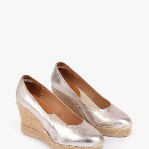 Penelope Chilvers - Women's Scoop Leather Espadrille