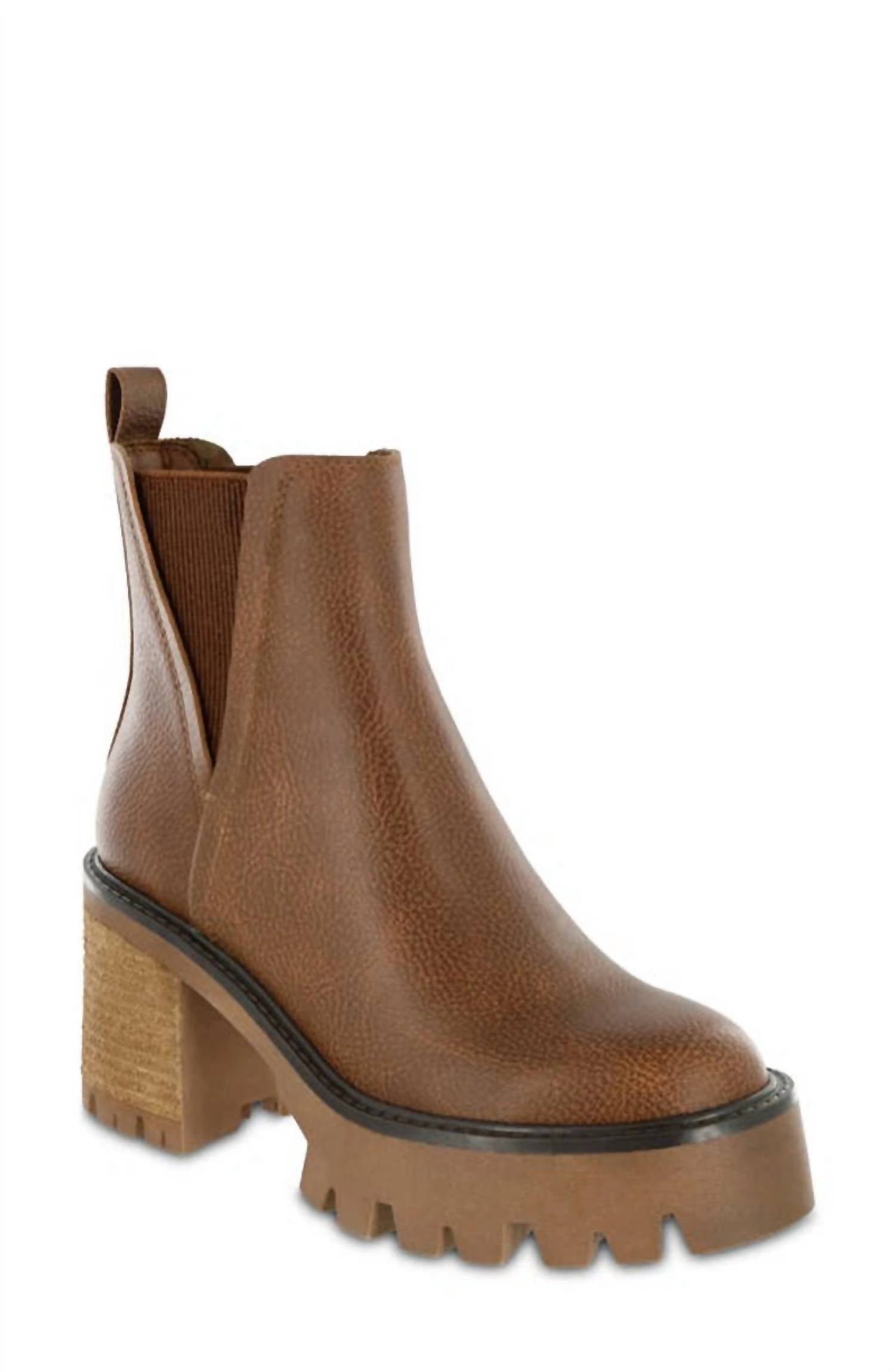 Mia - Women's Chelsea Platform Lug Boots - Image 2