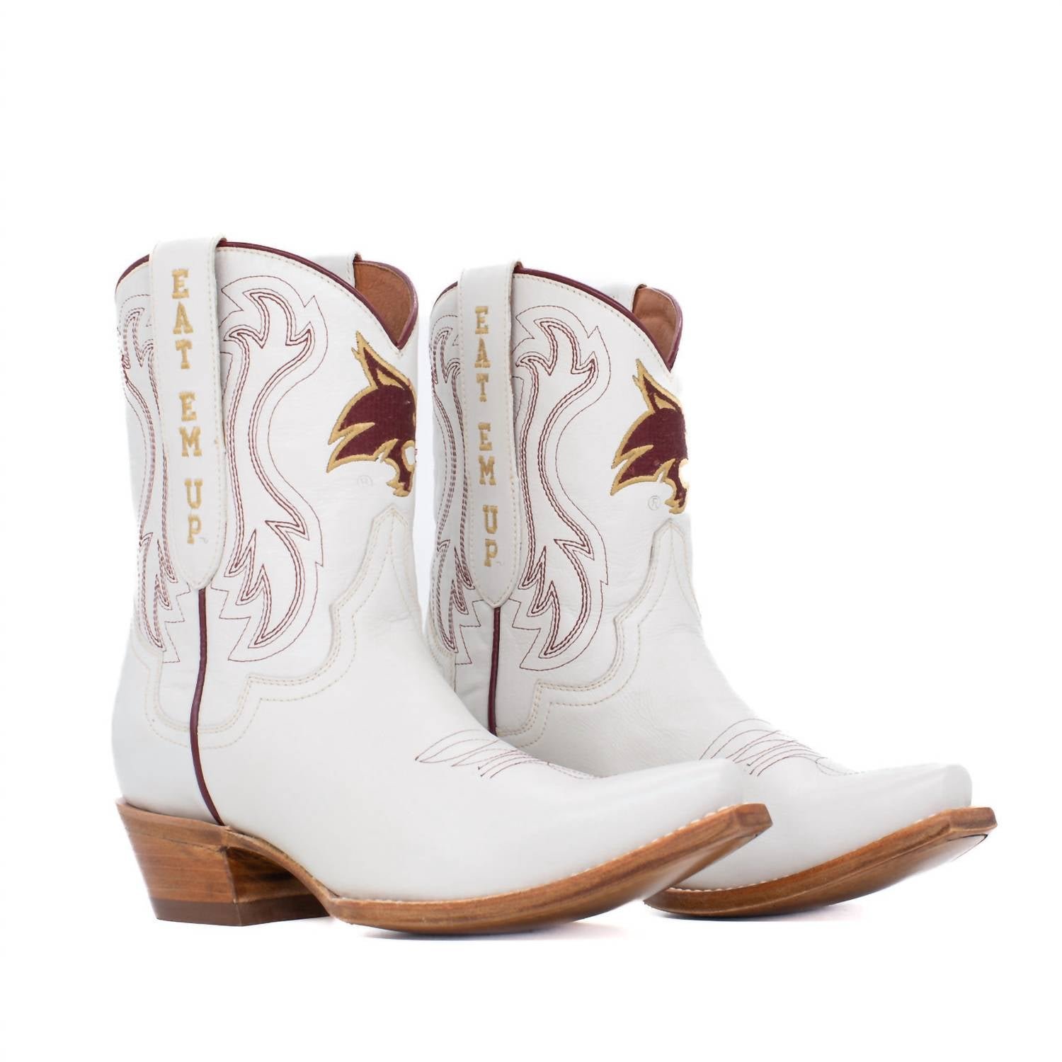 Gameday Boots - Women's Shorty Western Texas State University Boots