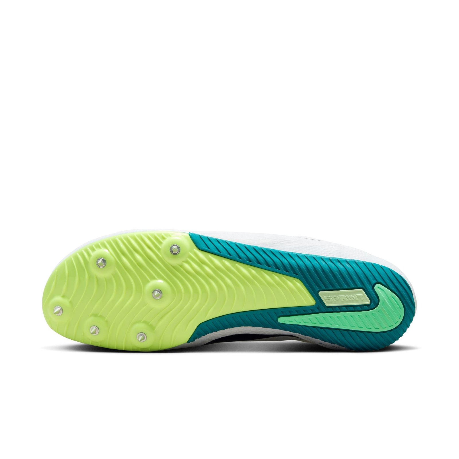 Unisex Zoom Rival Sprint (102 - White/Black-Bright Spruce-Vapor Green) - Image 9