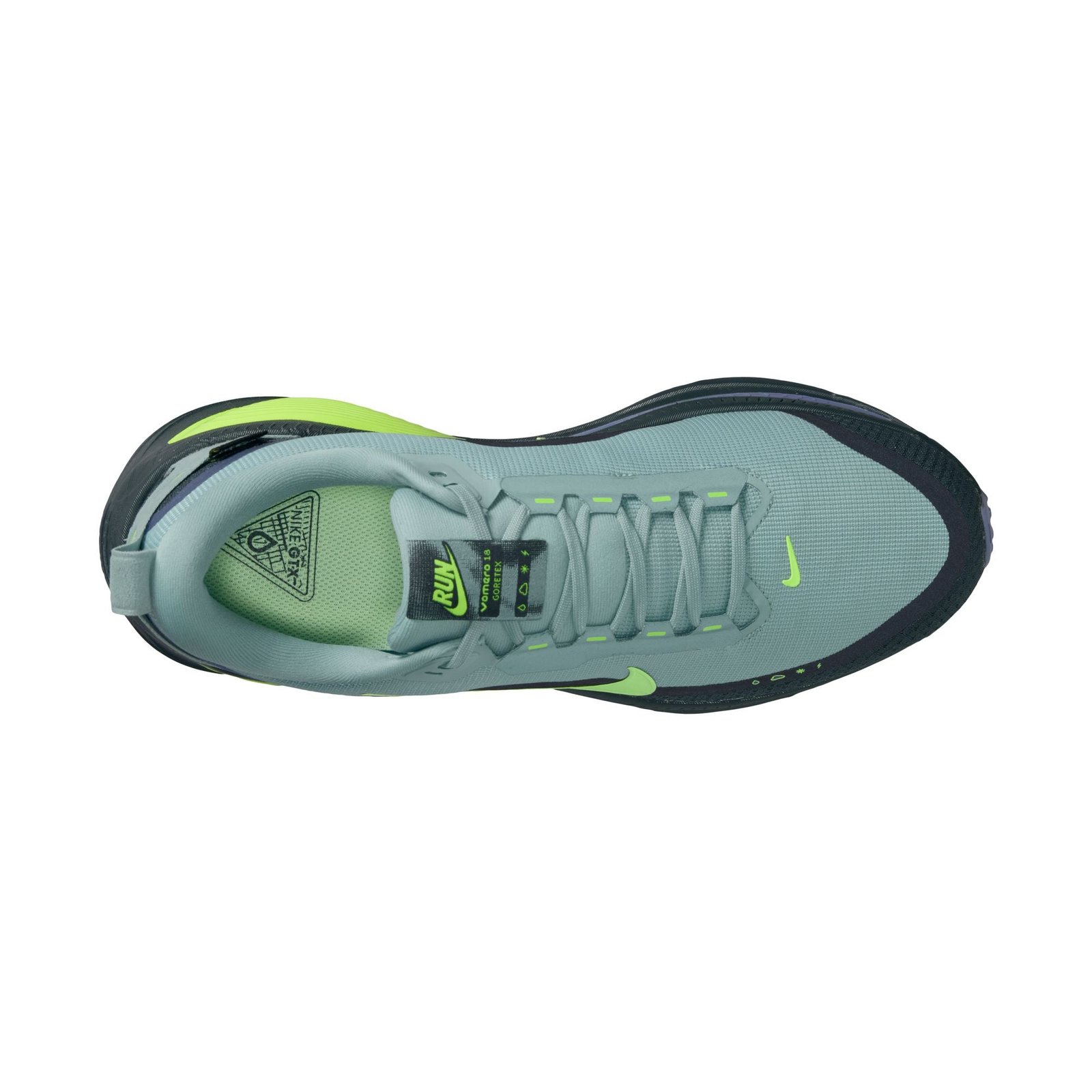 Men's Vomero 18 GORE-TEX (300 - Seaweed/Barley Volt-Cannon-Volt) - Image 8