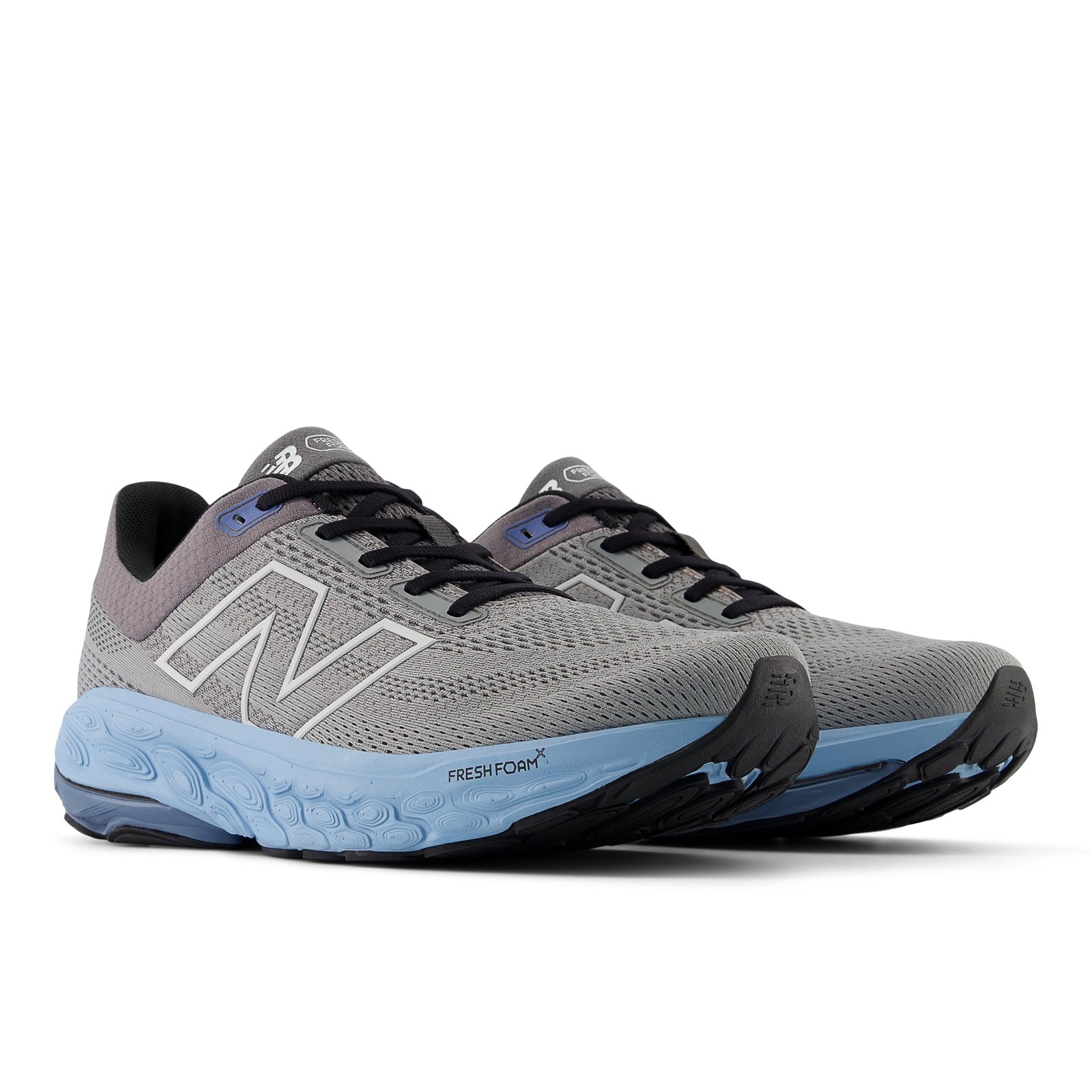 Men's Fresh Foam X 860 v14 WIDE (F - Slate Grey/Chrome Blue/Sea Salt) - Image 3