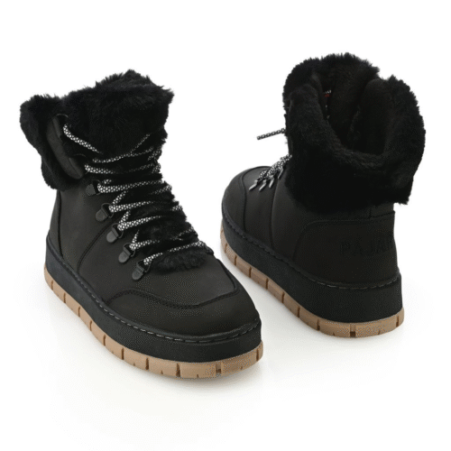 Pajar Canada Chalet Faux Fur Trimmed Leather Boots