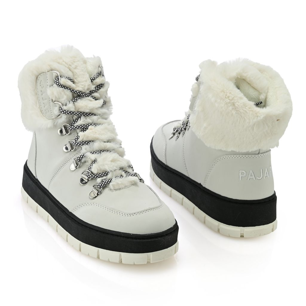 Pajar Canada Chalet Faux Fur Trimmed Leather Boots - Image 4
