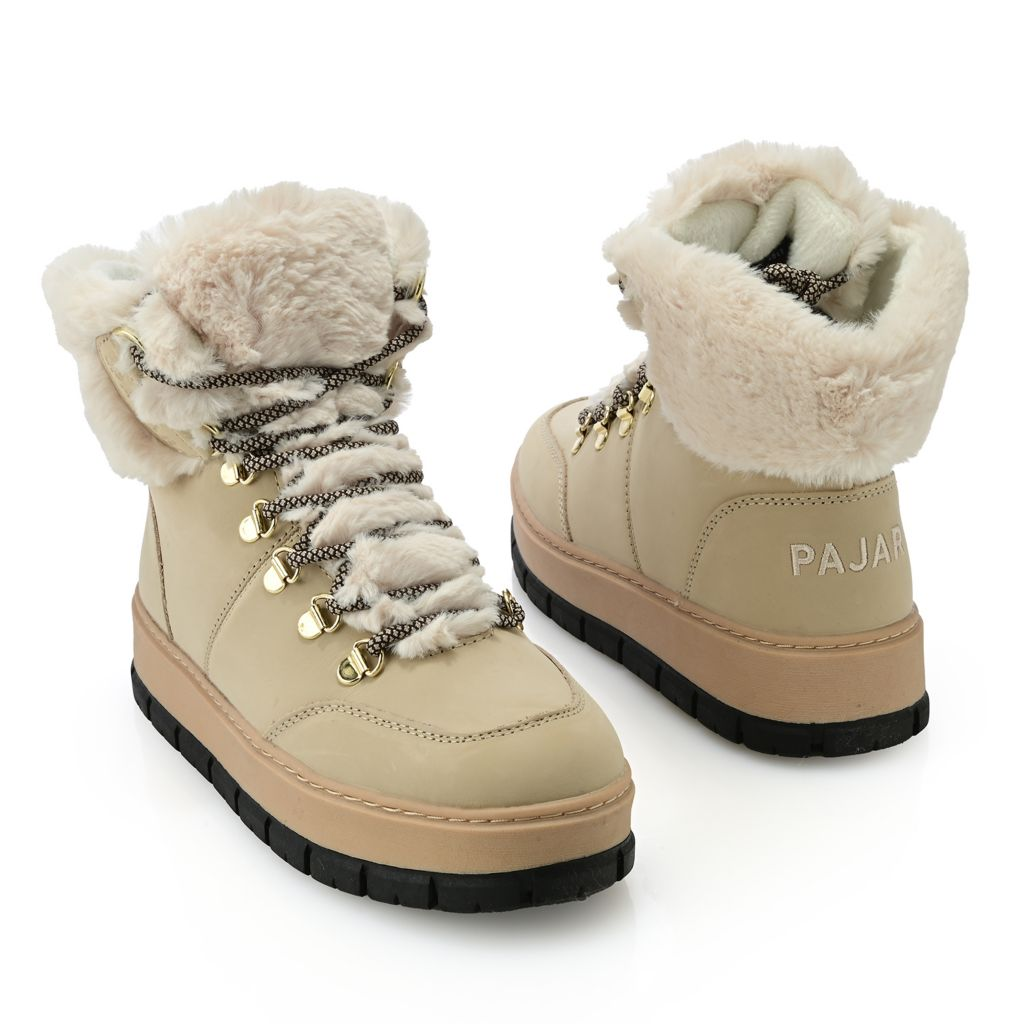 Pajar Canada Chalet Faux Fur Trimmed Leather Boots - Image 5