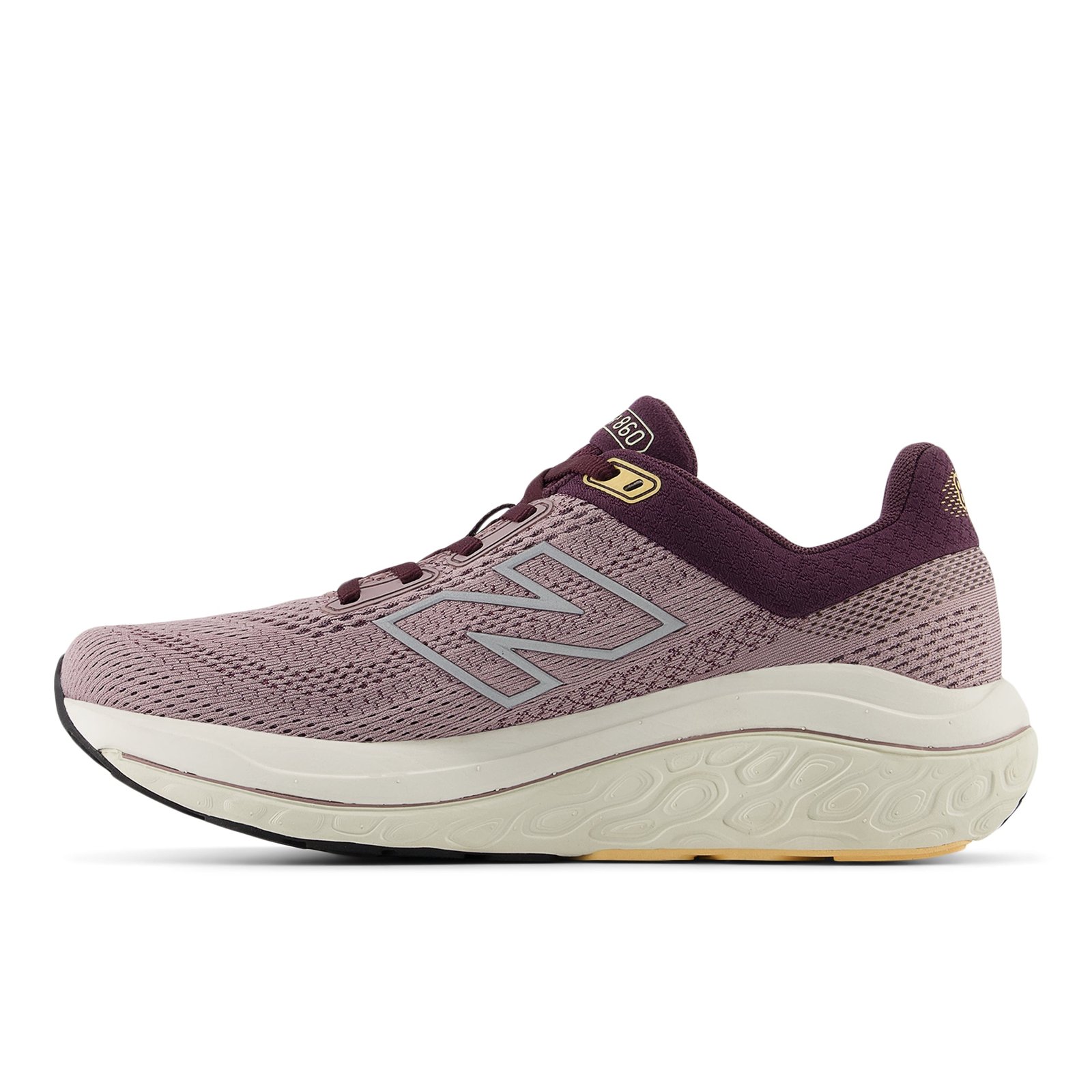 Women's Fresh Foam X 860 v14 (J - Ice Wine/Plum Brown/Silver Metallic) - Image 2