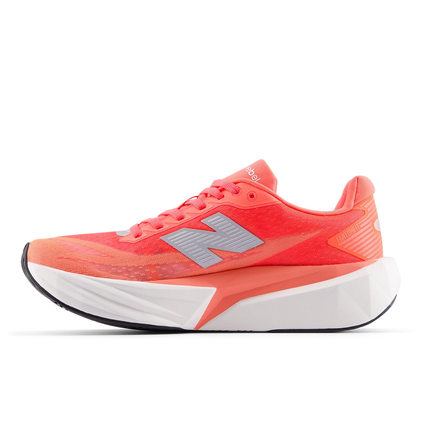 Women's FuelCell Rebel v5 (L5A- Urgent Red/White/Silver Metallic) - Image 2